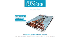 Desktop Screenshot of africanbankermagazine.com